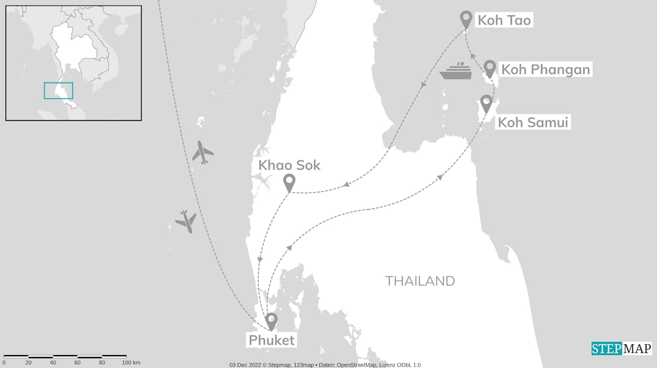 Travel Thailand: Inselhopping ins Dschungelabenteuer
