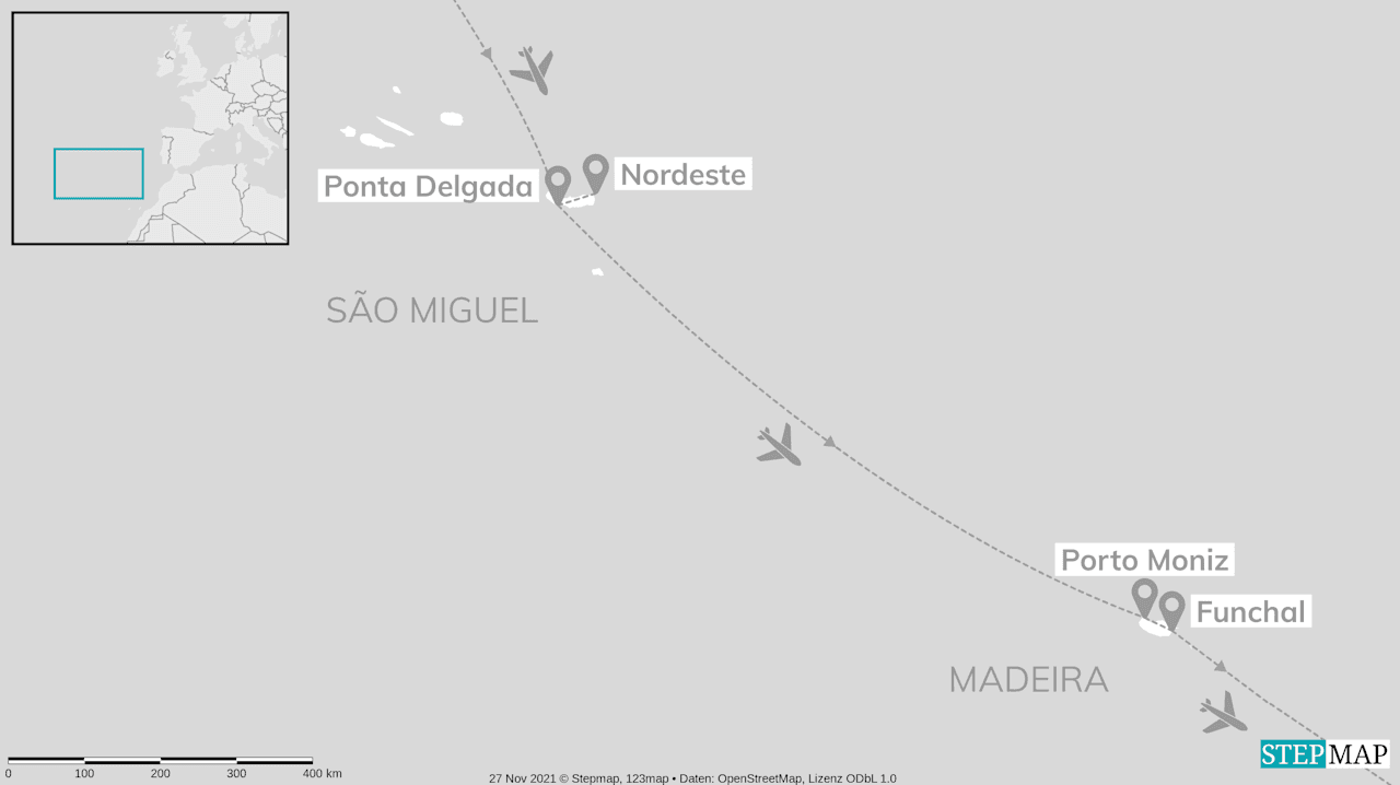 São Miguel & Madeira: Inselhopping im Atlantik