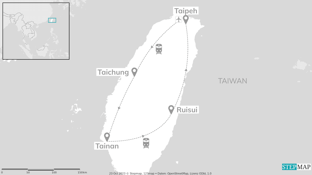 Taiwan by Train: Unique Sights & Hidden Gems