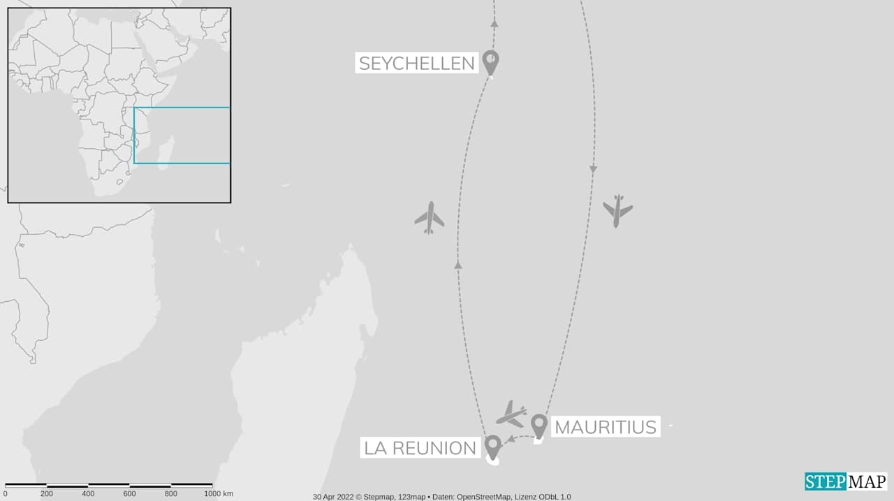 Mauritius, La Réunion & Seychellen: Inselhopping im Indischen Ozean