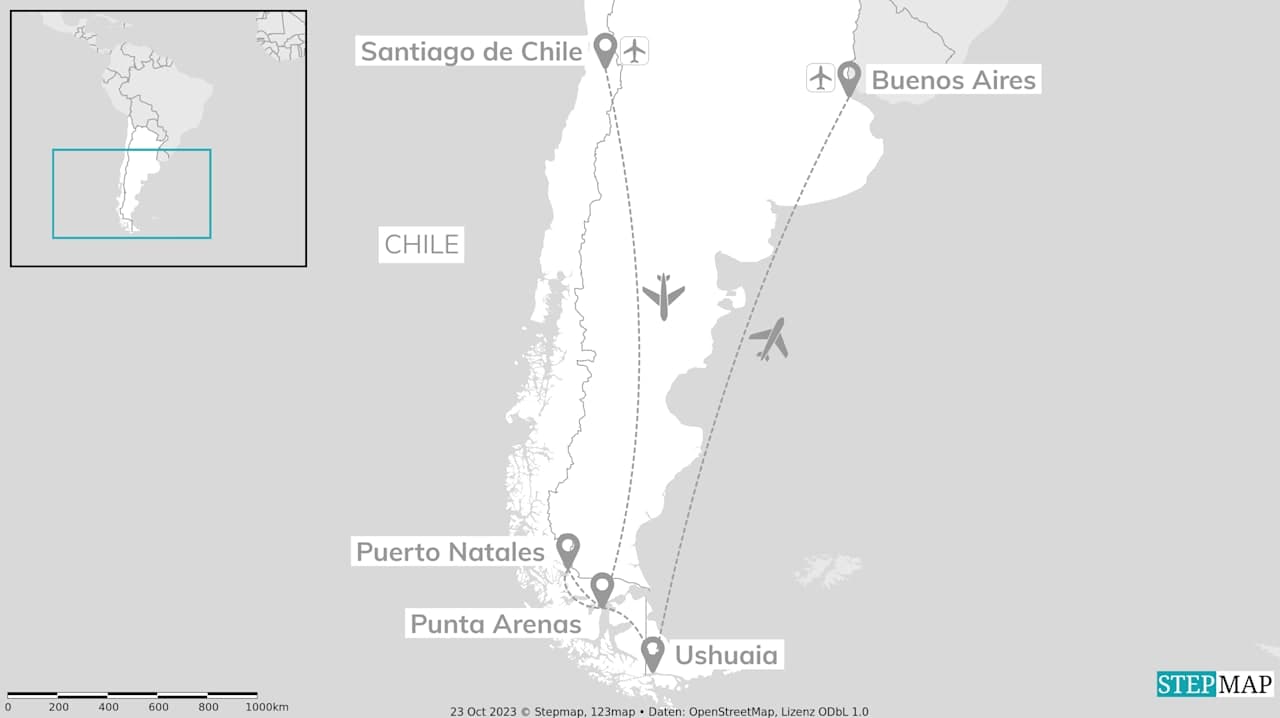 Chile and Argentina: Road trip through Patagonia