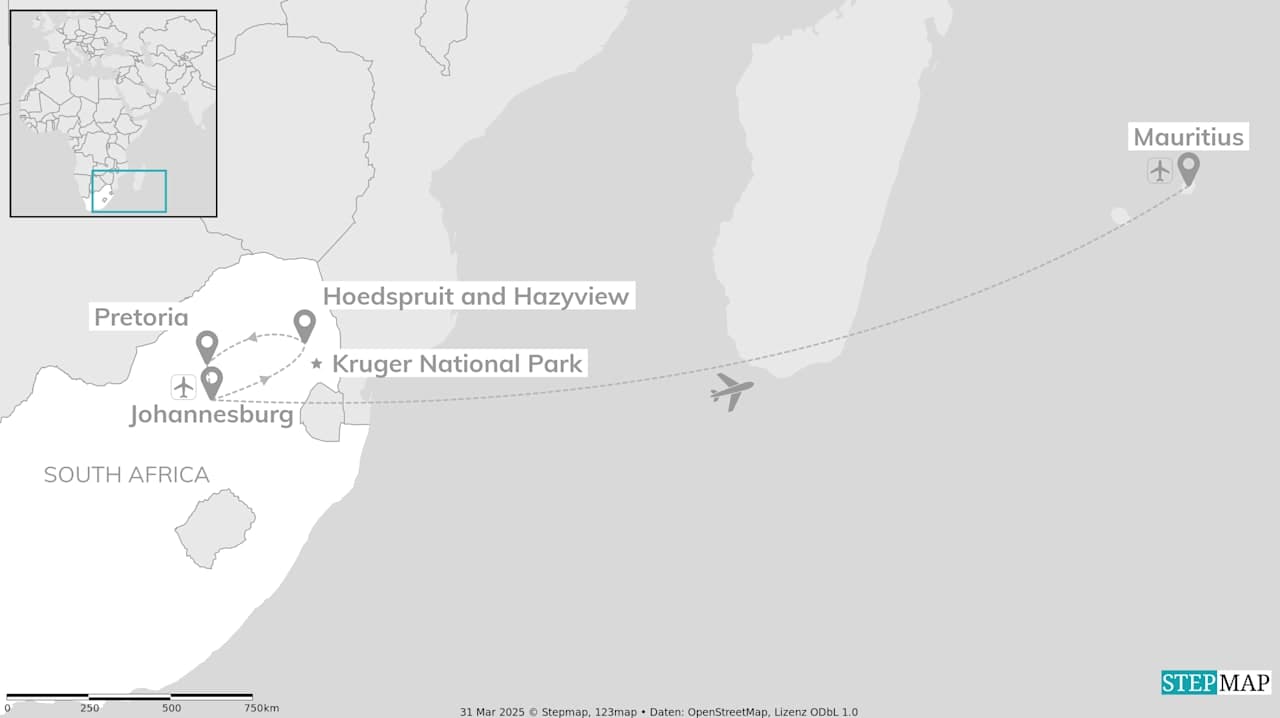 South Africa and Mauritius: Island vibes and glamping