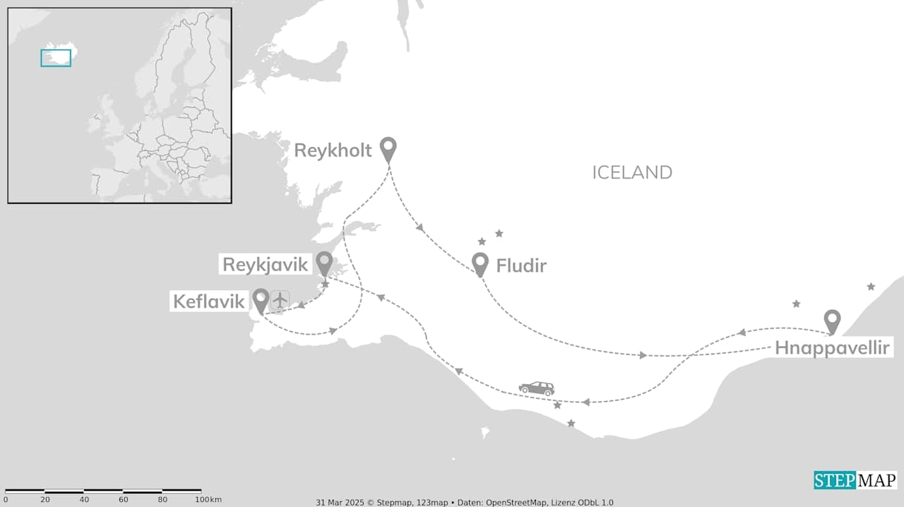 Icelandic winter adventure: Northern lights and glaciers