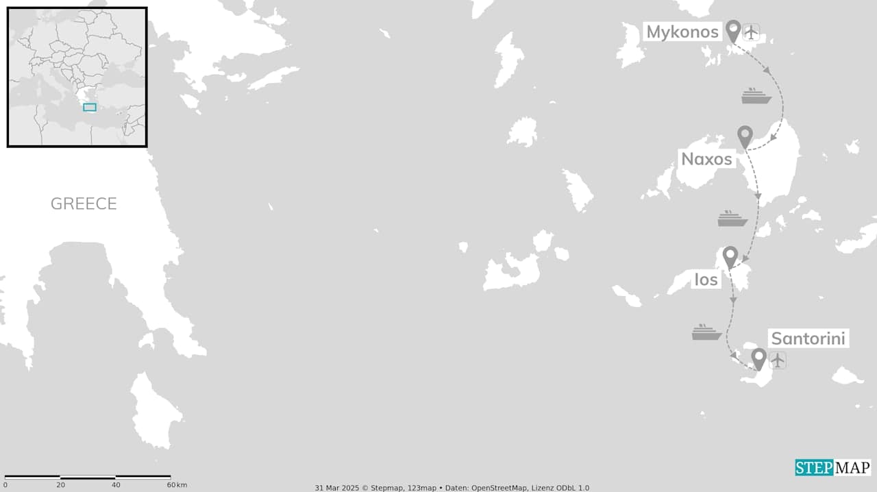 Greece's string of pearls: Island-hopping in the Aegean