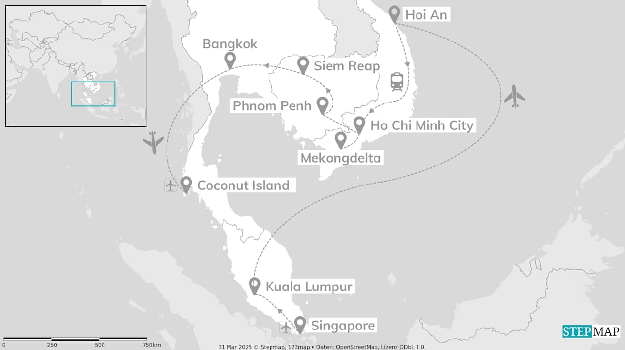 Asia uncovered: Country-hopping and cave adventure