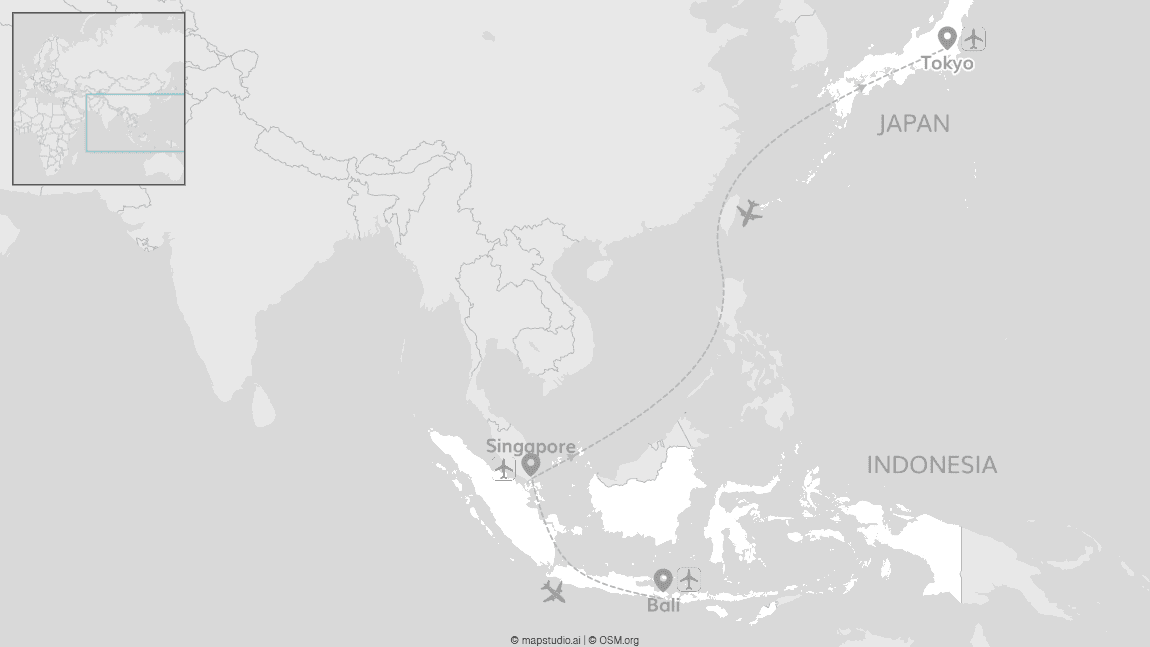 Japan, Singapore and Bali: Supertrees to jungle dreams
