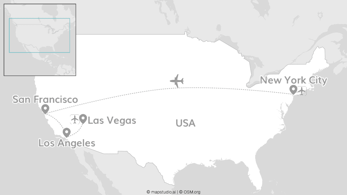 USA adventure: City-hopping from coast to coast