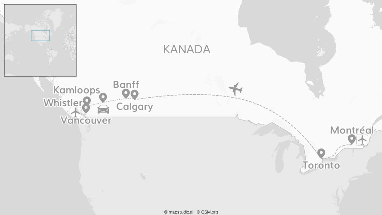 Kanada Sommer Roadtrip: Zu Nationalparks & Niagarafällen