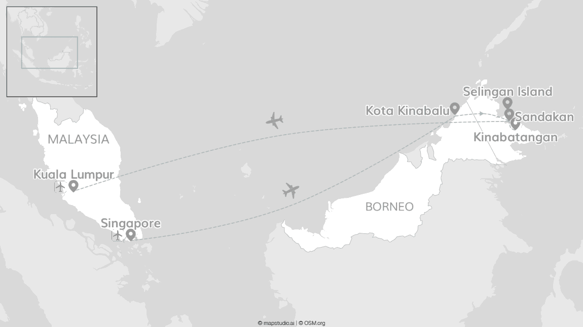 Malaysia adventure: Borneo's jungle secrets