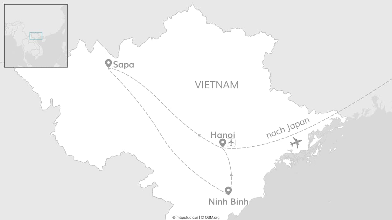 2 for 1 Vietnam: Hanoi meets Local Living & Tokyo