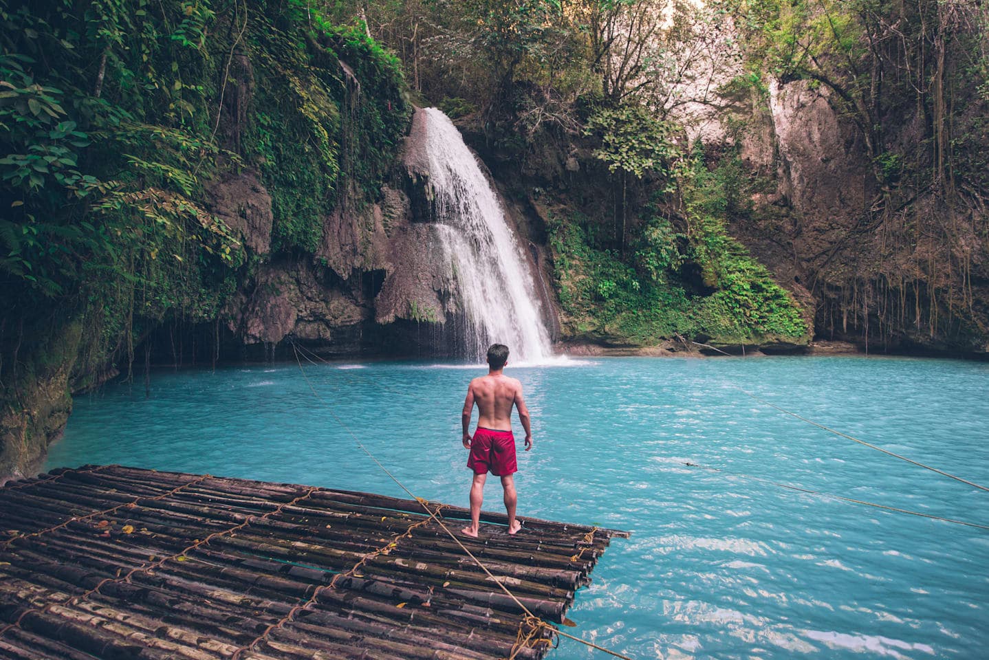 Canyoning bei den Kawasan-Wasserfällen thumbnail