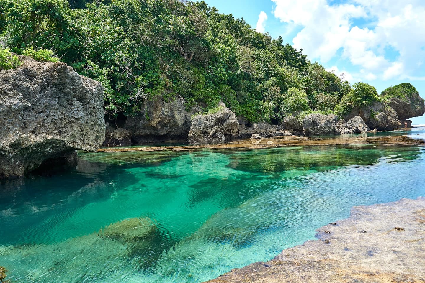 Magpupungko Rock Pools, Sugba-Lagune & weiße Sandstrände auf Siargao thumbnail
