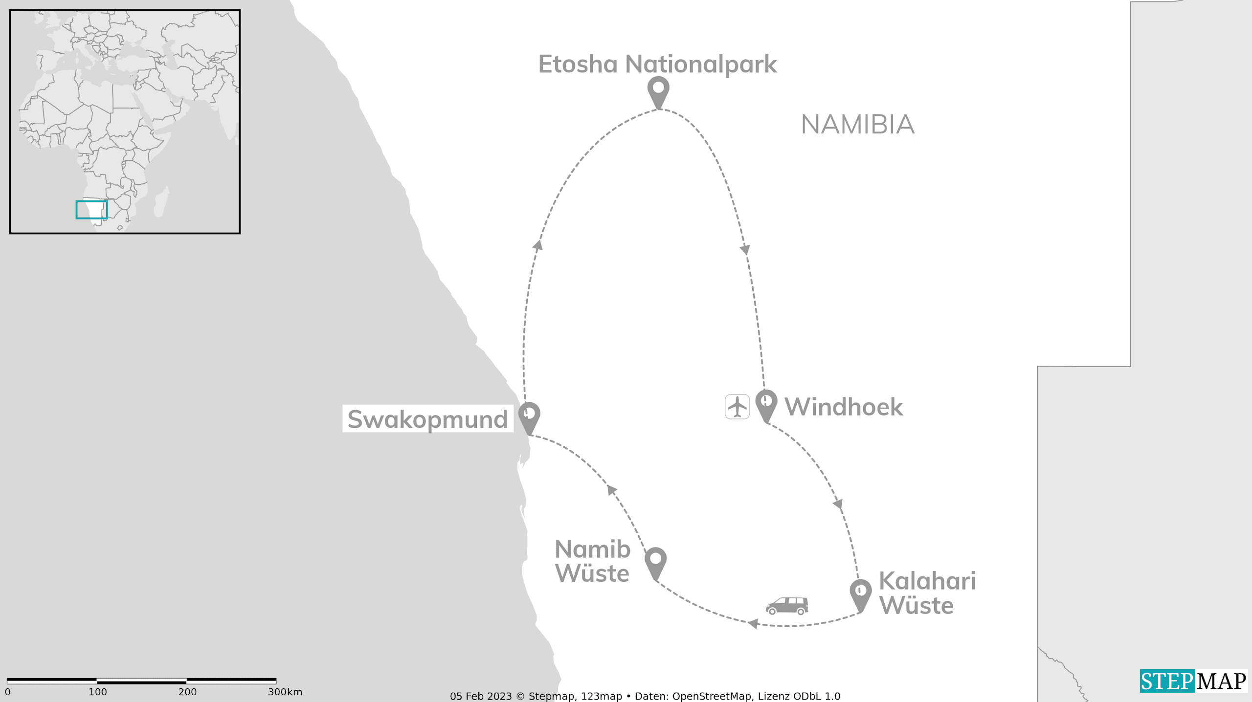 Namibia Roadtrip: Wildlife, Deserts & Safari Adventure