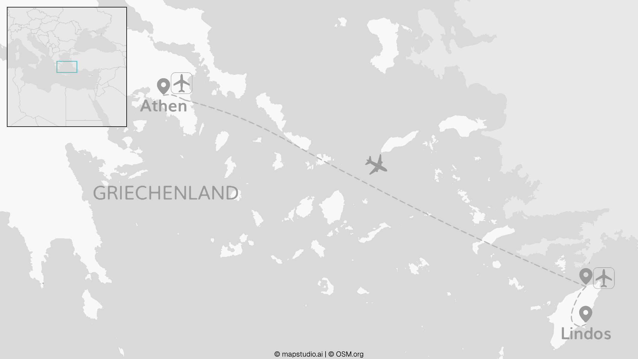 Athen & Rhodos: Von der Akropolis zu Inselstränden